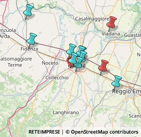 Mappa Via Rapallo, 43126 Parma PR, Italia (11.73818)