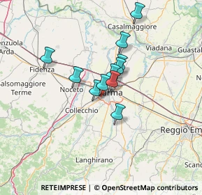 Mappa Via Rapallo, 43126 Parma PR, Italia (9.46727)