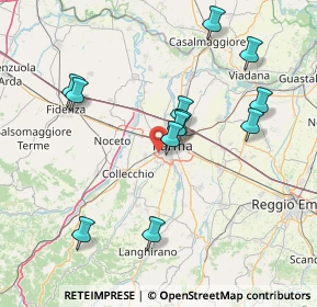 Mappa Via Rapallo, 43126 Parma PR, Italia (15.24083)