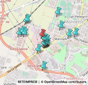 Mappa Via Rapallo, 43126 Parma PR, Italia (0.3445)