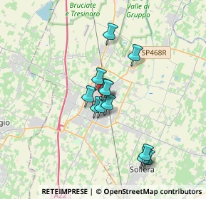 Mappa Via Fontana, 41012 Carpi MO, Italia (2.745)