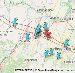 Mappa Via Giuseppe Rossi, 43123 Parma PR, Italia (11.74615)