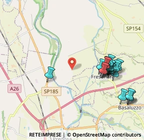 Mappa Unnamed Road, 15062 Bosco Marengo AL, Italia (2.1765)