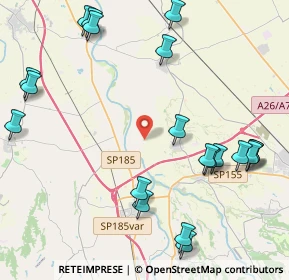 Mappa Unnamed Road, 15062 Bosco Marengo AL, Italia (5.3695)