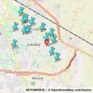 Mappa Via Euclide, 43123 Parma PR, Italia (1.04643)