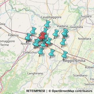 Mappa Via Leopoldo Casanova, 43122 Parma PR, Italia (9.511)