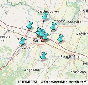 Mappa Via Tazio Nuvolari, 43122 Parma PR, Italia (9.11364)