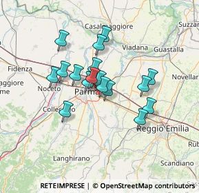 Mappa Via Tazio Nuvolari, 43122 Parma PR, Italia (10.53)