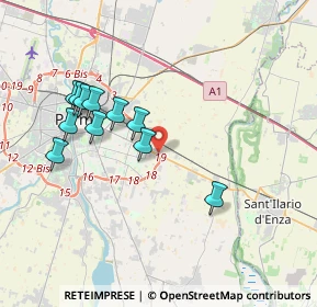 Mappa Via Tazio Nuvolari, 43122 Parma PR, Italia (3.63727)