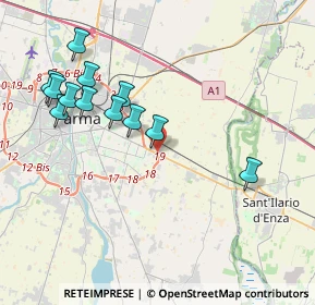 Mappa Via Tazio Nuvolari, 43122 Parma PR, Italia (4.0975)