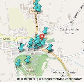 Mappa Via Camposanto, 10061 Cavour TO, Italia (0.404)