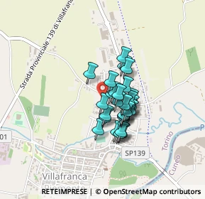 Mappa Via Antonio Marini, 10068 Villafranca Piemonte TO, Italia (0.27)