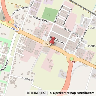 Mappa Via Marco Emilio Lepido, 89, 43123 Parma, Parma (Emilia Romagna)