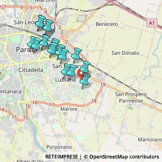 Mappa Via Ludovico Antonio Muratori, 43123 Parma PR, Italia (2.06056)