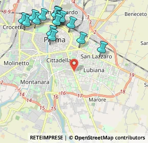 Mappa Strada Traversetolo, 43123 Parma PR, Italia (2.56)