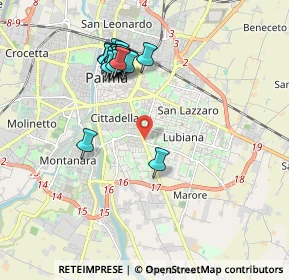 Mappa Strada Traversetolo, 43123 Parma PR, Italia (1.871)