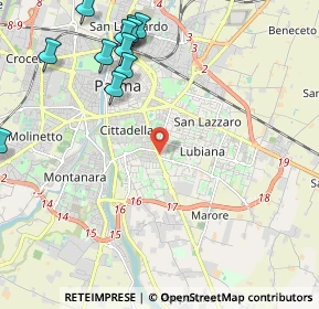 Mappa Strada Traversetolo, 43123 Parma PR, Italia (2.88583)