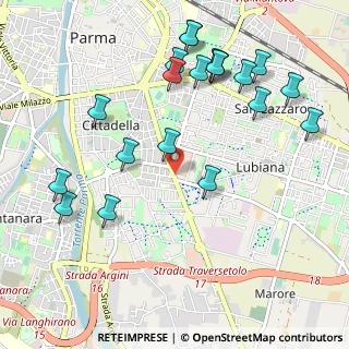 Mappa Strada Traversetolo, 43123 Parma PR, Italia (1.19)
