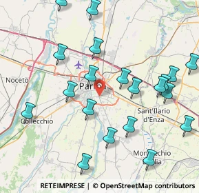 Mappa Strada Traversetolo, 43123 Parma PR, Italia (9.2845)