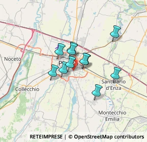 Mappa Strada Traversetolo, 43123 Parma PR, Italia (4.57364)