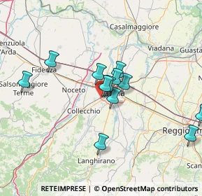 Mappa Strada Pontasso, 43126 Parma PR, Italia (12.52333)