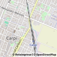 Mapa Carpi