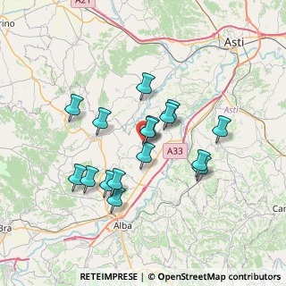 Mappa Strada Scarrone, 12040 Priocca CN, Italia (6.2575)