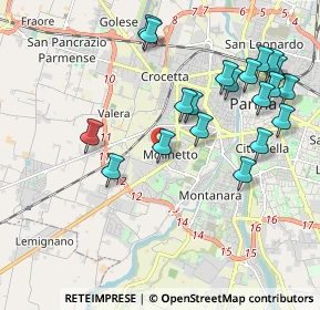 Mappa Via Sanremo, 43126 Parma PR, Italia (2.17)