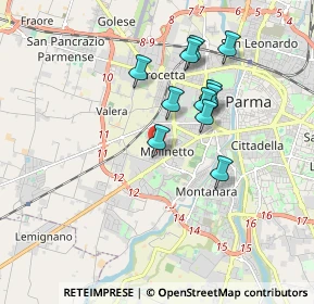 Mappa Largo Loano, 43126 Parma PR, Italia (1.53364)