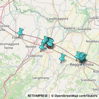 Mappa Via Carlo Marx, 43123 Parma PR, Italia (11.72353)