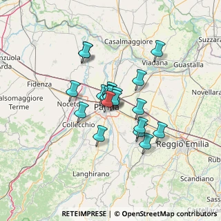 Mappa Via Carlo Marx, 43123 Parma PR, Italia (9.2735)