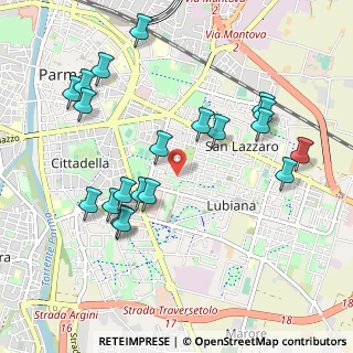 Mappa Via Carlo Marx, 43123 Parma PR, Italia (1.079)