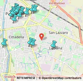 Mappa Via Carlo Marx, 43123 Parma PR, Italia (1.483)