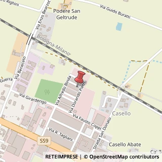 Mappa Via Gaetano Scirea, 15/A, 43100 Parma, Parma (Emilia Romagna)