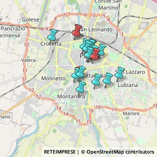 Mappa Piazza Lago Balano, 43125 Parma PR, Italia (1.35)