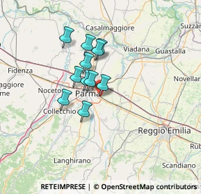 Mappa Via Gaetano Scirea, 43122 Parma PR, Italia (9.67091)