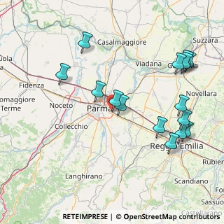 Mappa Via Gaetano Scirea, 43123 Parma PR, Italia (18.13267)