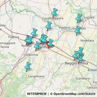 Mappa Via Gaetano Scirea, 43122 Parma PR, Italia (15.27588)
