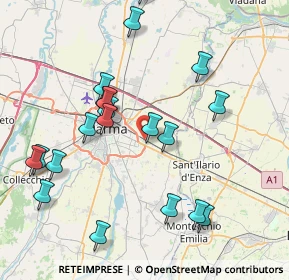 Mappa Via Gaetano Scirea, 43123 Parma PR, Italia (8.696)