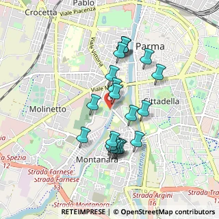 Mappa Piazzale Fiume, 43125 Parma PR, Italia (0.805)