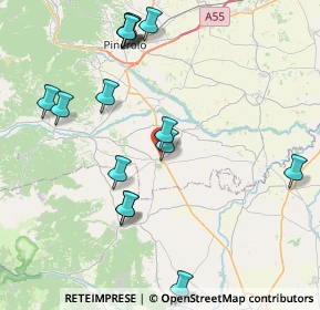 Mappa Segue Italia, 10061 Cavour TO, Italia (9.00933)