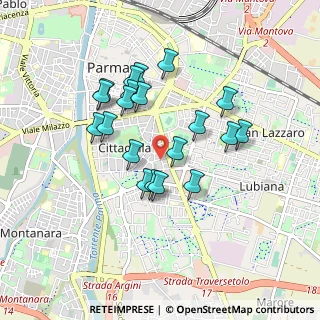Mappa Viale Sette Fratelli Cervi, 43123 Parma PR, Italia (0.7865)