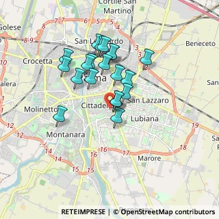 Mappa Viale Sette Fratelli Cervi, 43123 Parma PR, Italia (1.4875)