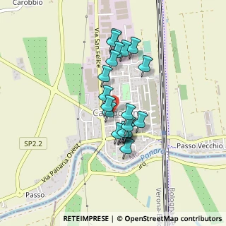Mappa Via Pietro Giannone, 41031 Camposanto MO, Italia (0.3415)