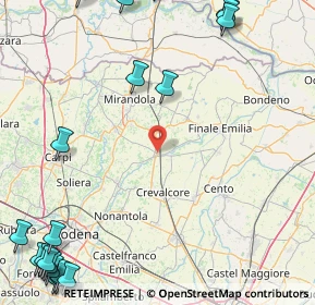 Mappa Via Pietro Giannone, 41031 Camposanto MO, Italia (29.5365)