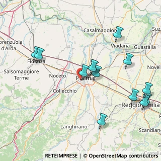 Mappa Via la Spezia, 43125 Parma PR, Italia (18.03462)