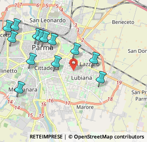 Mappa Via Marzabotto, 43123 Parma PR, Italia (2.31)