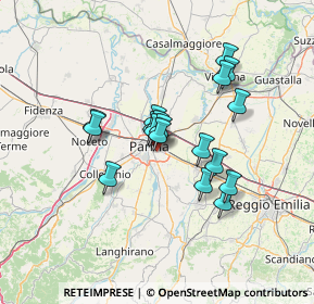 Mappa Via Marzabotto, 43123 Parma PR, Italia (10.61667)