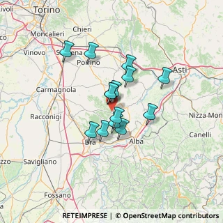Mappa 12040 Monteu Roero CN, Italia (9.87929)