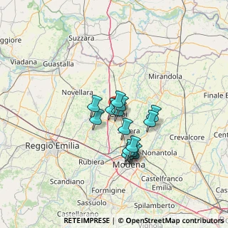 Mappa Via Belchite, 41012 Carpi MO, Italia (9.36857)